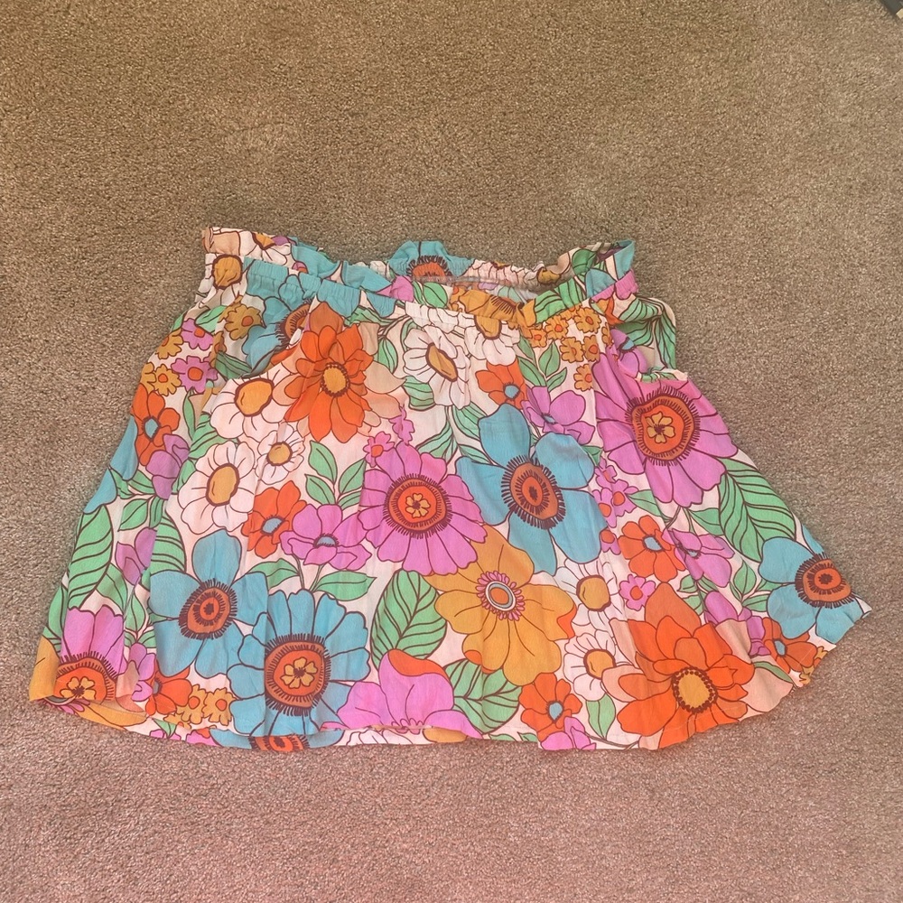 Show Me Your Mumu retro skirt with pockets XL